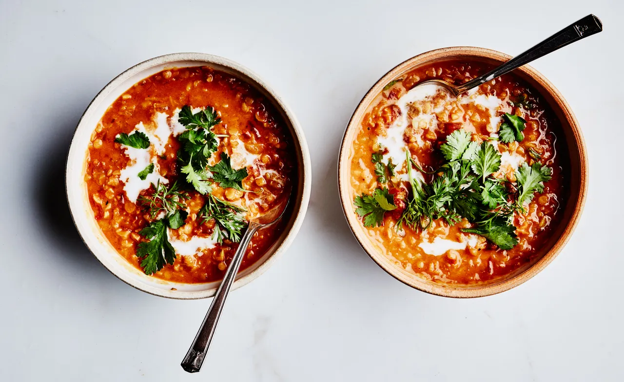 lentil curry soup