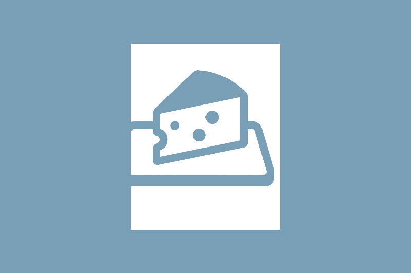 cheese on tray
