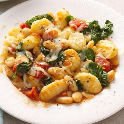 gnocchi & white beans